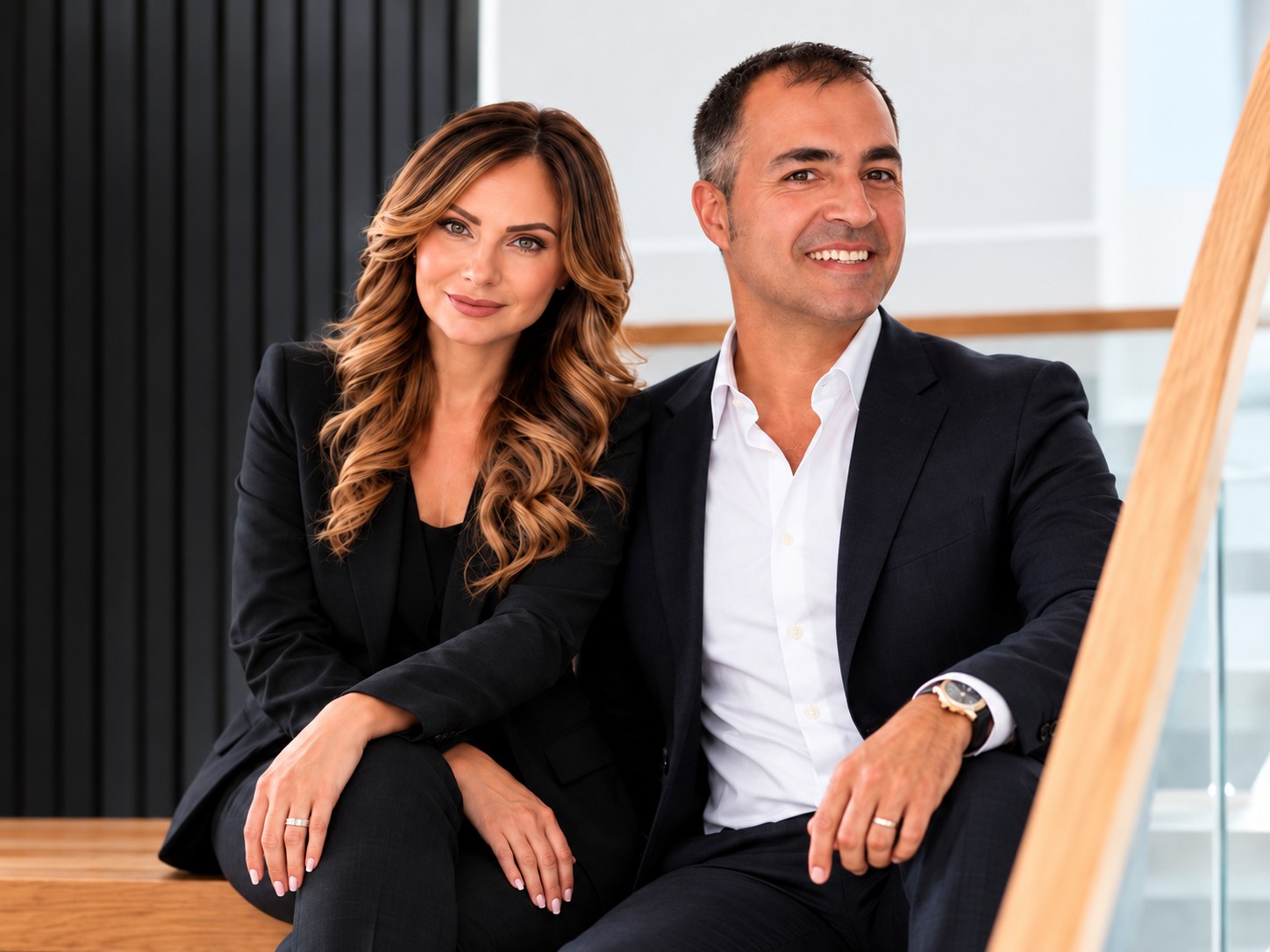 Marisa Lucente and Ernesto D'Agostino, REALTORS® with The M.E. Team